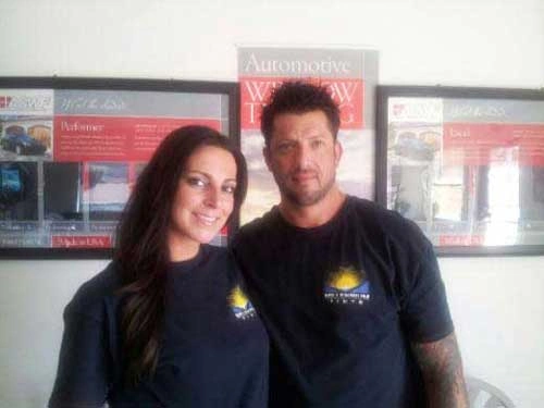 We are happy to offer you the finest window tinting service in the area!